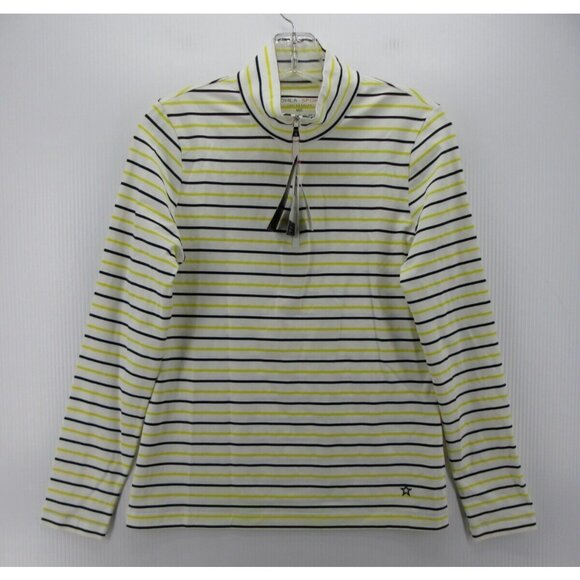 Lohla Sport Top Medium Large Golf Performance Pullover 1/4 Zip NEW - Picture 1 of 11